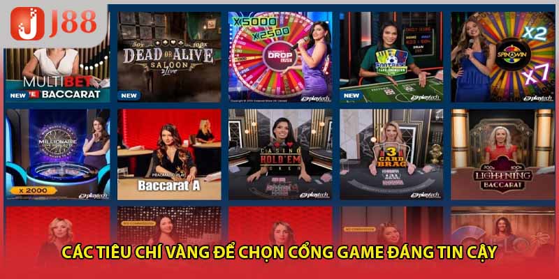 Các tiêu chí vàng để chọn cổng game đáng tin cậy