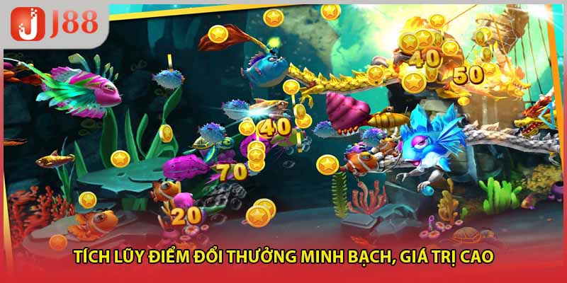 Tích lũy điểm đổi thưởng minh bạch, giá trị cao